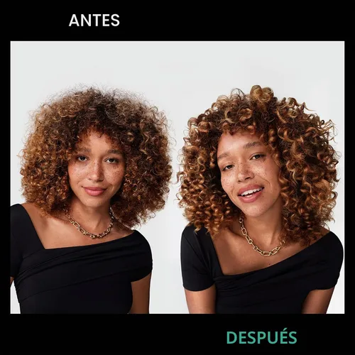 Vista 6 de TRESemmé Defining Hair Mousse, Rizos hinchables, paquete de 2 – Productos para el cabello rizado con aceite nutritivo de coco y aguacate +