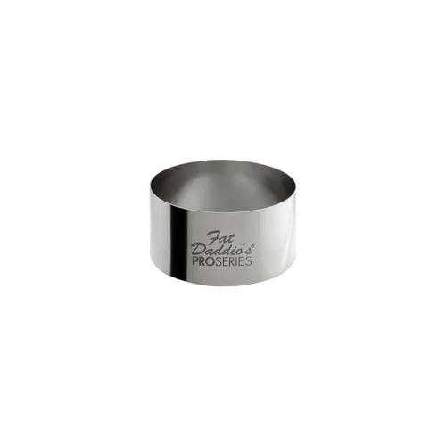 Vista 28 de Fat Daddio's Anillo redondo de acero inoxidable para pasteles y pastelería, 2 x 0.75 pulgadas