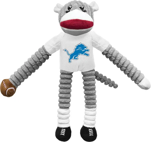 Vista 32 de Littlearth NFL Sock Monkey Pet Toy, Team Color, One