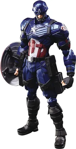 Vista 3 de Square Enix Marvel Universe Thor Variant Bring Arts Figura de acción, multicolor