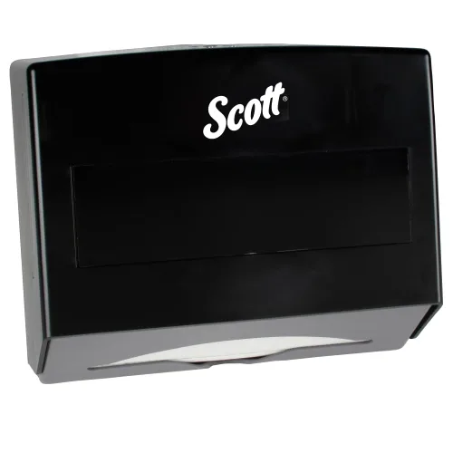 Vista 5 de Scott Professional Scottfold - Dispensador de toallas de papel plegado, color negro (09215)