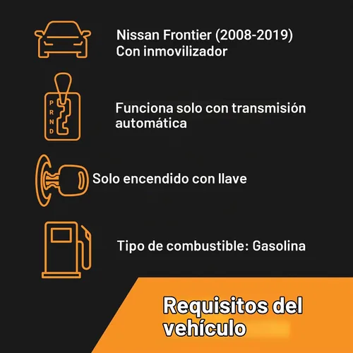 Vista 2 de Start-X Kit de arranque remoto de coche para Nissan Frontier (2008-2019)