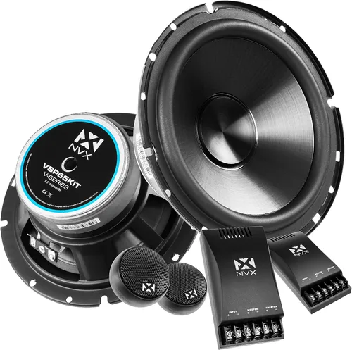 Vista 13 de NVX VSPTW 450W Peak (150W RMS) 1" (25mm) V-Series Silk-Dome - Tweeters y crossovers de audio para automóvil Tweeters y crossovers de audio