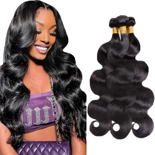 Vista 222 de 300g 1B27 Human Hair Bundles Honey Blonde Bundles Human Hair 10A Brazilian Virgin Remy Hair Extensions 8 10 12 Inch