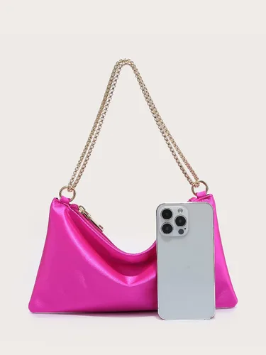 Vista 5 de Verdusa Bolso de noche de satén para mujer, bolso de hombro