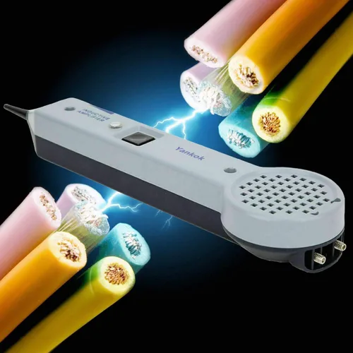 Vista 8 de Yankok [Sonda de tono 200EP con kit generador de 77HP] Amplificador inductivo Cable trazador para localizar conductores individuales y cables