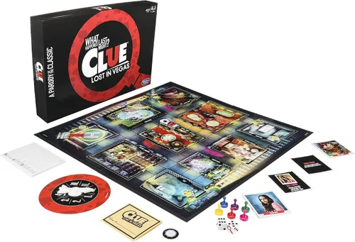 Vista 6 de Juego de mesa Clue Lost in Vegas The Classic Whodunnit Parody Mystery Game