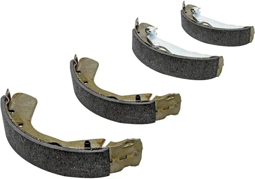 Vista 3 de Detroit Axle - Zapatas de freno traseras para Chevrolet Aveo Aveo5 Spark Pontiac G3 Suzuki Swift+ Reemplazo de zapatas de freno semimetálicas