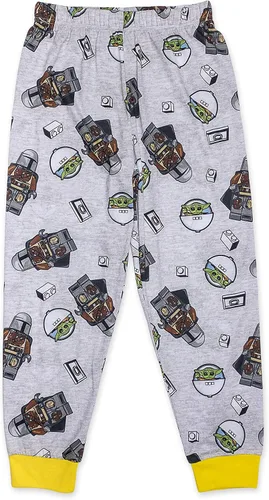 Vista 3 de LEGO Star Wars - Conjunto de pijama de 2 piezas para niños, talla 45 a 1012