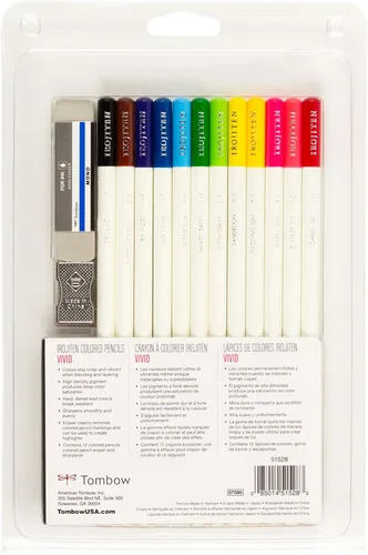 Vista 3 de TOMBOW 51528 Irojiten Juego para colorear, colores vibrantes.