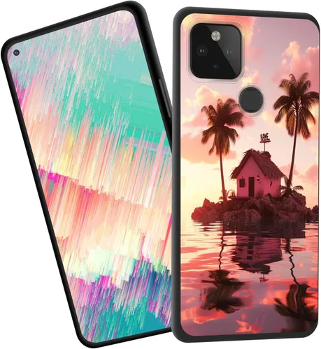 Vista 27 de for Google Pixel 4 XL Case,Slim Shockproof TPU Soft Rubber Silicone Cover Phone Case for Google Pixel 4 XL,Blue Skull Headphone