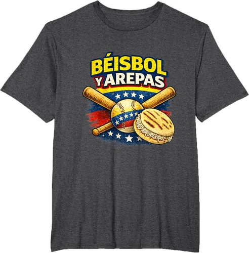 Vista 68 de Camiseta Beisbol y Arepas Venezuelas Baseball Pride Team 2026
