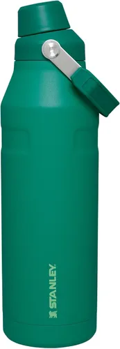 Vista 46 de STANLEY IceFlow Botella de agua de flujo rápido de 24 onzas Tapa con boquilla inclinada Ligera y a prueba de fugas para viajes y deportes Polar