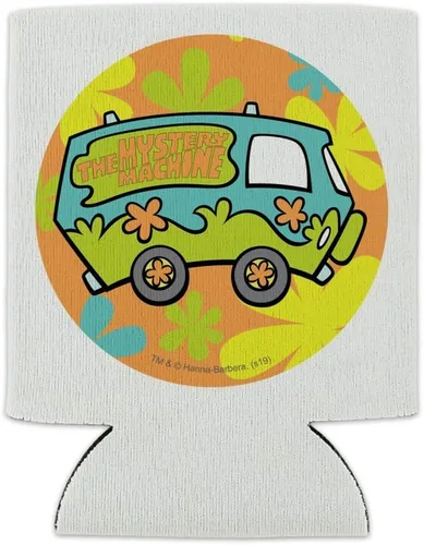 Vista 2 de Scooby-Doo The Mystery Machine Can, aislante plegable, soporte para bebidas