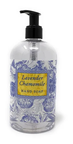 Vista 4 de Greenwich Bay Trading Company Jabón de manos, manzanilla lavanda 16 onzas líquidas
