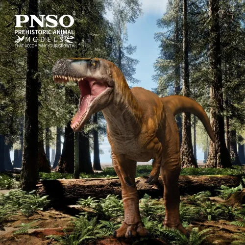 Vista 2 de 74 Megalosaurus Edward Teratosaurus Figura Modelo de dinosaurio animal prehistórico