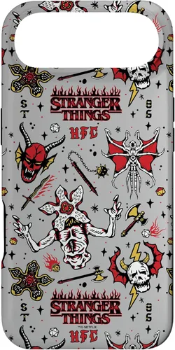 Vista 27 de Stranger Things Demogorgon Hellfire Club - Funda con patrón para iPhone 17