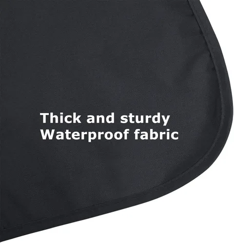 Vista 5 de Paquete de 6 delantales de cobbler para mujeres y hombres, delantales universales para adultos con 2 bolsillos, delantal de limpieza impermeable