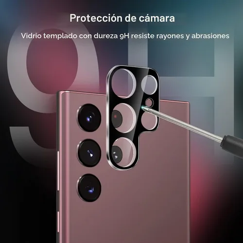 Vista 6 de JETech - Protector de pantalla de TPU para Samsung Galaxy S22 Ultra, 2+2