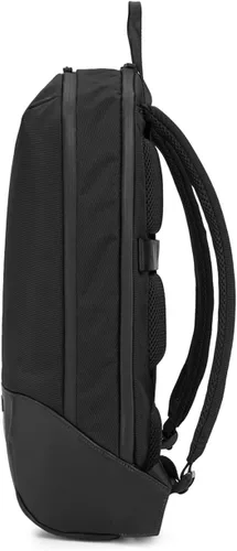 Vista 3 de Moleskine Mochila Metro, almacenamiento para laptop de 15 pulgadas, mochila de negocios, para hombres, mujeres, color negro