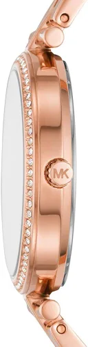 Vista 2 de Michael Kors Maci Reloj de tres manecillas de acero inoxidable