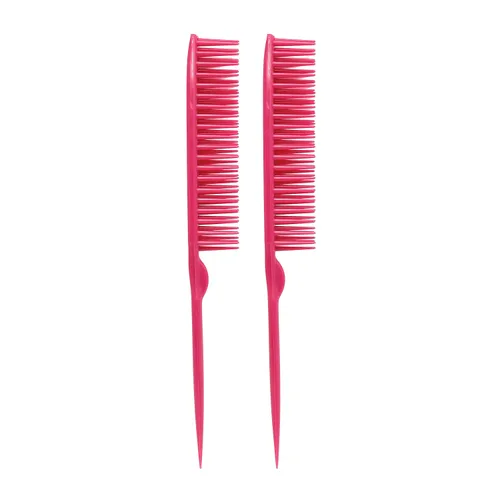 Vista 13 de Allegro Combs Peines de peluquería para peluquería de peluquería de 3 filas para cabello natural y pelucas para cabello rizado, fabricados