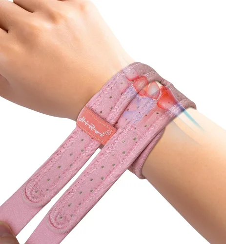 Vista 7 de HiRui Muñequera para desgarros TFCC, muñequera ajustable, soporte para fitness, levantamiento de pesas, tenis, tendinitis, túnel carpiano, artritis