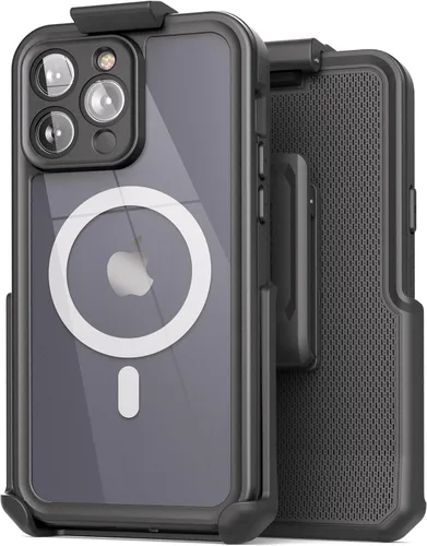 Vista 12 de Funda impermeable con clip para cinturón Encased para iPhone 14 (compatible con MagSafe)