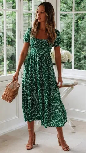 Vista 8 de Minivestido casual de mujer para primavera y verano