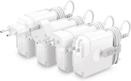 Vista 9 de Organizador de cables de viaje compatible con Apple MacBook Air Charger, funda protectora para adaptador de corriente USB C 29W 30W, MacBook Air