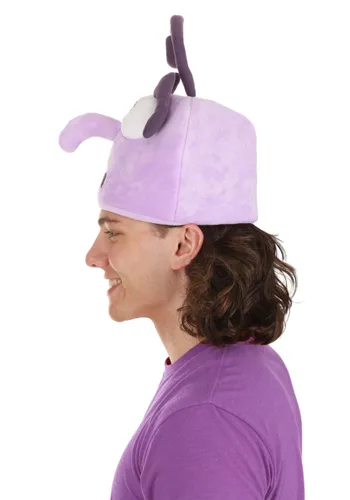 Vista 6 de Sombrero de disfraz de terciopelo adulto de Fear de Pixar Inside Out Multicolor