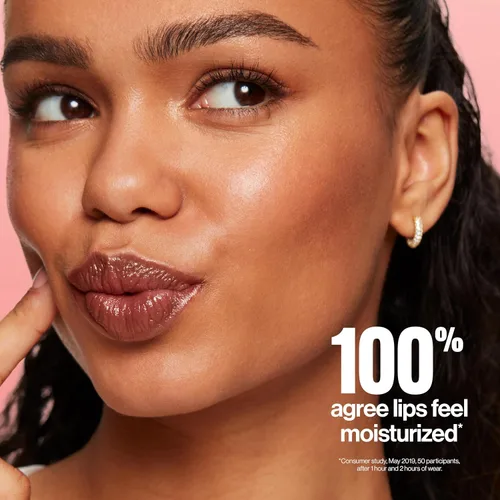 Vista 6 de REVLON Bálsamo Súper Lustroso con Brillo Cristalino, Bálsamo Labial Hidratante con Color con Ácido Hialurónico, Aloe y Cuarzo Rosa, 001 Cuarzo