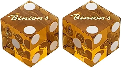 Vista 48 de Par de dados de casino en serie a juego - Auténticos dados de dados de Las Vegas 0.748 in, juegos de mesa y coleccionables - Aliante rojo pulido