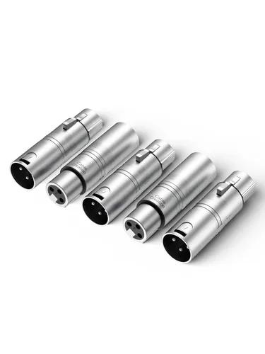 Vista 13 de CableCreation - Conector adaptador XLR, acoplador de extensión de cable de micrófono XLR