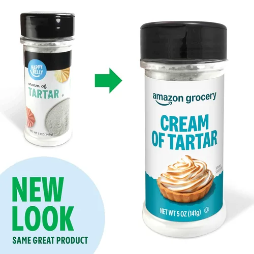 Vista 4 de Amazon Grocery, Crema de tártaro, 5 onzas (anteriormente Happy Belly, el embalaje puede variar)