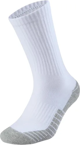 Vista 7 de Begrily Calcetines deportivos acolchados de algodón para hombre con compresión de arco para correr, ejercicio, senderismo, paquete de 6
