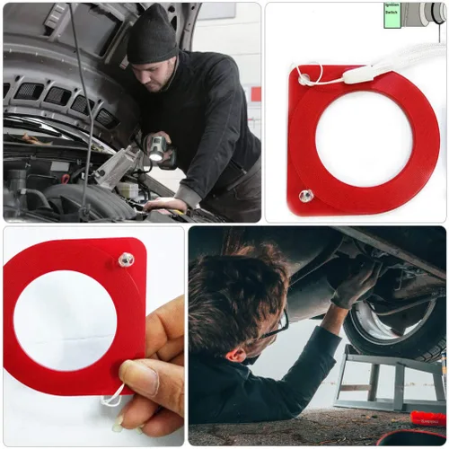 Vista 3 de Scicalife Bobina de prueba ECU para llave de coche, detector de bobina de inducción automotriz, herramienta de diagnóstico de encendido compacto