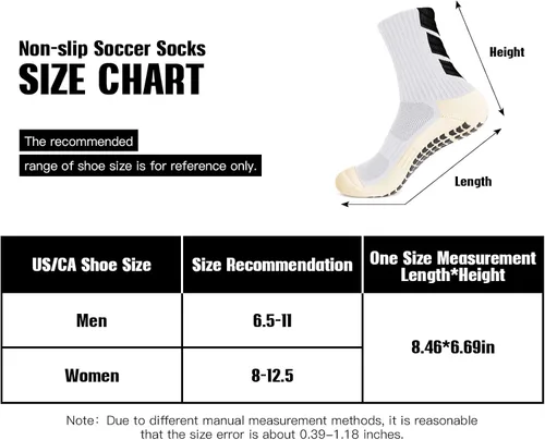 Vista 7 de Calcetines de agarre de fútbol antideslizantes, calcetines de fútbol antideslizantes para fútbol, baloncesto, deportes, 3 pares, talla única
