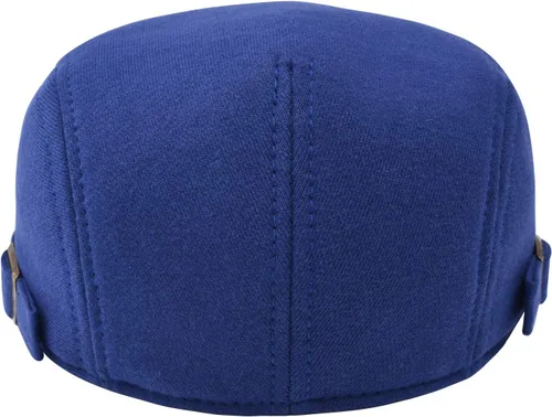 Vista 22 de VOBOOM Hombres Newsboy Cap Algodón Flat Ivy Gatsby Driving Hat