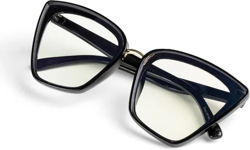 Vista 3 de EVEE Gafas de computadora de moda para mujer con bloqueo de luz azul (Viena)