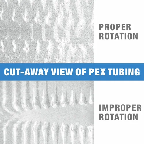 Vista 8 de iCrimp PEX Kit de herramientas de expansión con cabezales de expansión de rotación automática de 3/4 pulgadas y cortador de tubos, herramienta