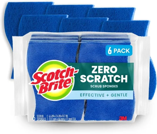 Vista 4 de Scotch-Brite Esponjas exfoliantes antiarañazos (paquete de 30)