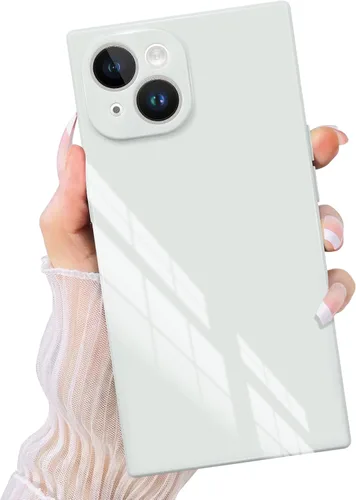 Vista 12 de Funda rectangular compatible con iPhone 15 para mujeres y hombres, TPU suave a prueba de golpes, protección completa de la lente, funciona