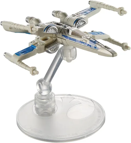 Vista 9 de Hot Wheels Star Wars Rogue One nave espacial, Darth Vader TIE Advanced X1