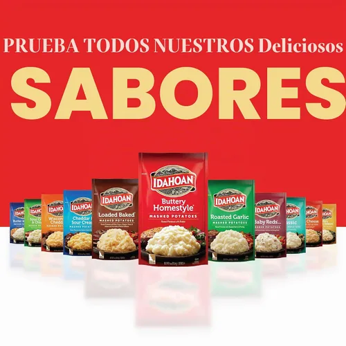 Vista 8 de Idahoan Puré de papas reducido en sodio, Buttery Homestyle, 4 onzas (paquete de 12)