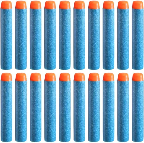 Vista 2 de NERF Elite 2.0 - Paquete de recambio de 20 dardos, 20 dardos de espuma oficiales Nerf Elite 2.0, compatibles con todos los Nerf Blasters que