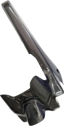 Vista 4 de Guardabarros trasero de fibra de carbono compatible con Yamaha MT-07 2021-2024 / YZF R7 2022-2024