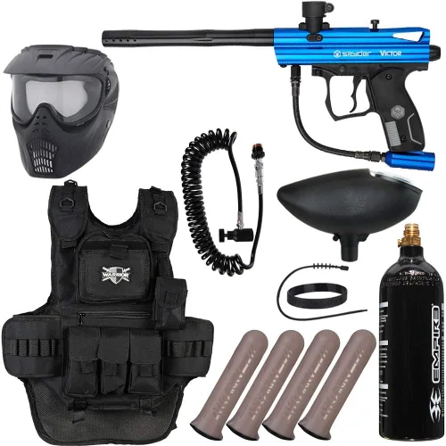 Vista 12 de Action Village Kingman Spyder Victor - Kit de pistola de paintball pesada