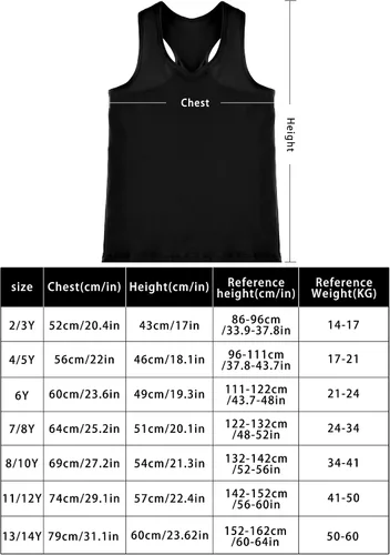 Vista 3 de SATINIOR Camiseta sin mangas de 4 piezas para niñas, con espalda cruzada, para gimnasia y danza