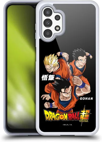 Vista 106 de Head Case Designs Funda de gel con licencia oficial de Dragon Ball Super Group Future Trunks Arc Characters [protección de grado militar] compatible